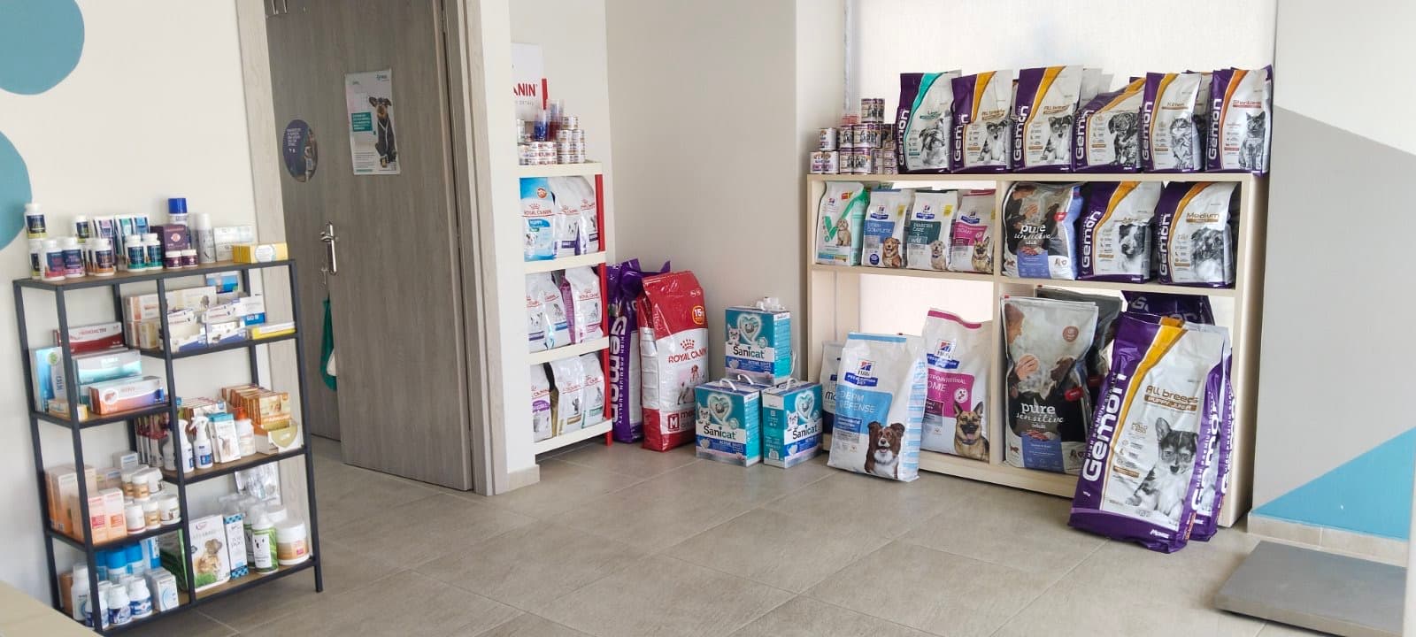 Interior and animal food